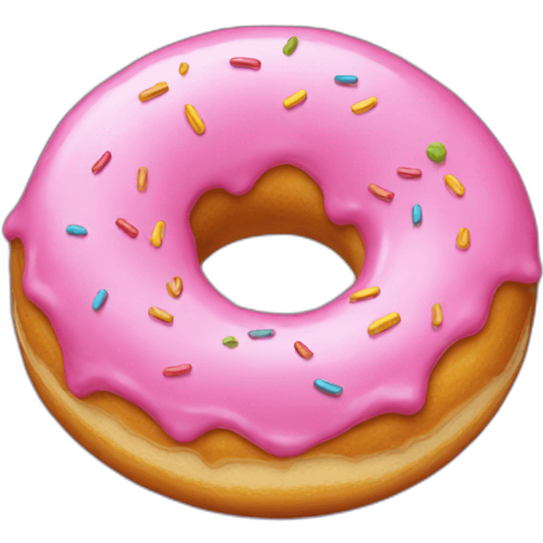 plain donut emoji