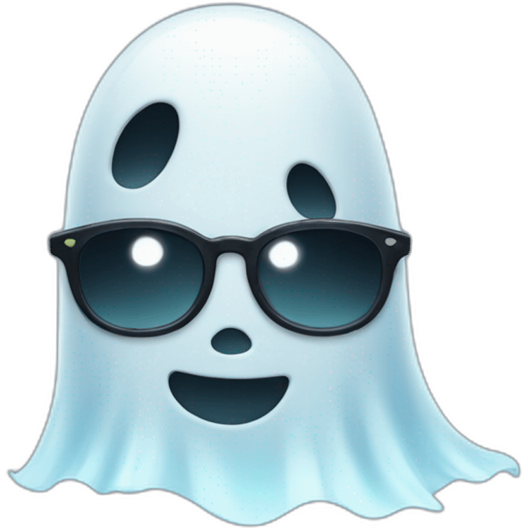 ghost with spects emoji