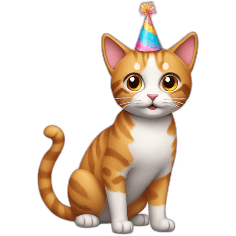 birthday cat emoji