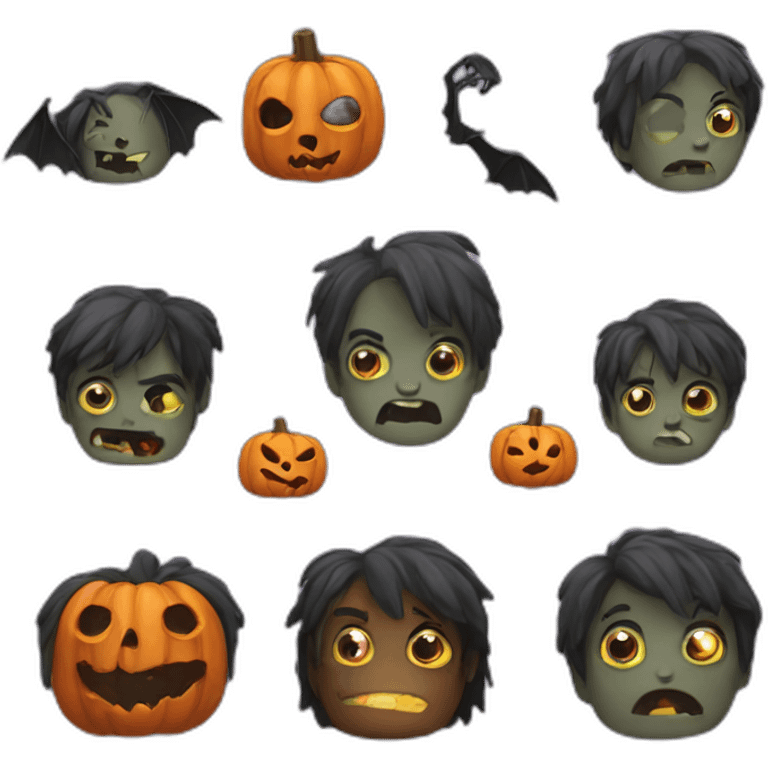 spooky buddies emoji