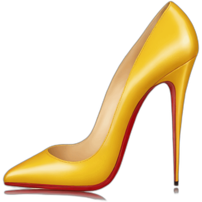 Louboutin heels emoji