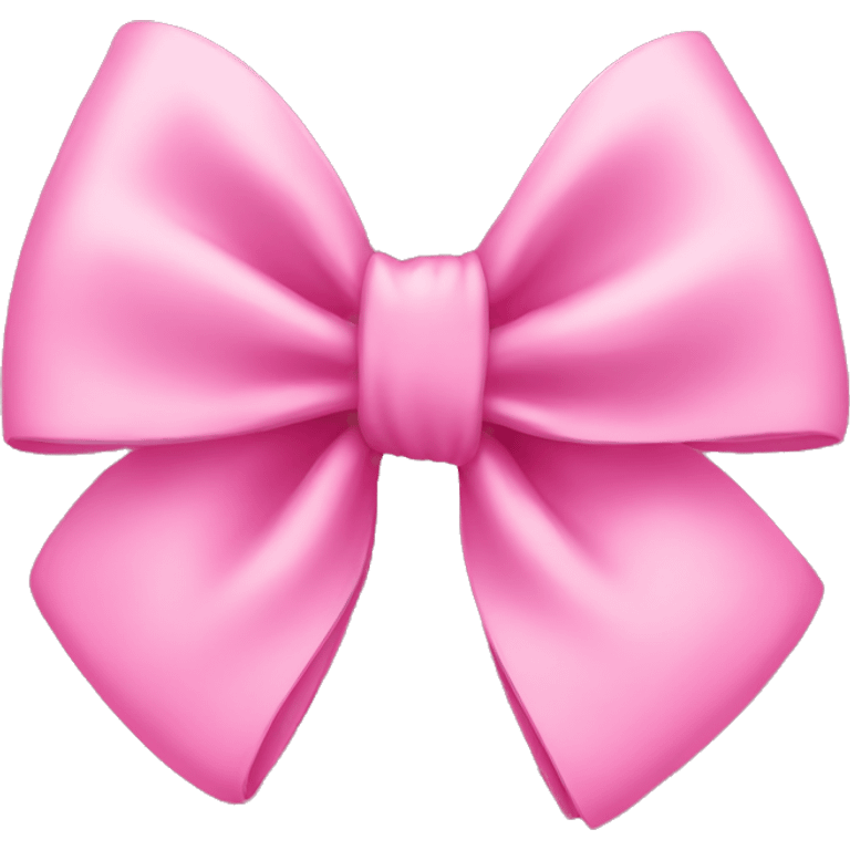 Pink bow emoji