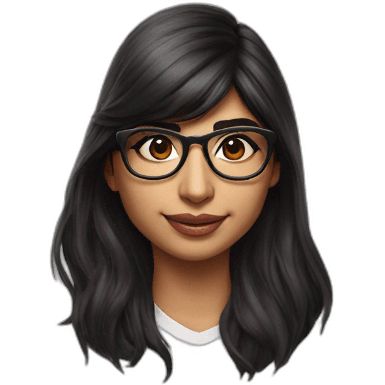 hyper realistic mia khalifa emoji