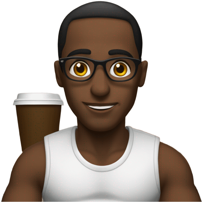 Diddy at a coffee shop named fairouz  emoji