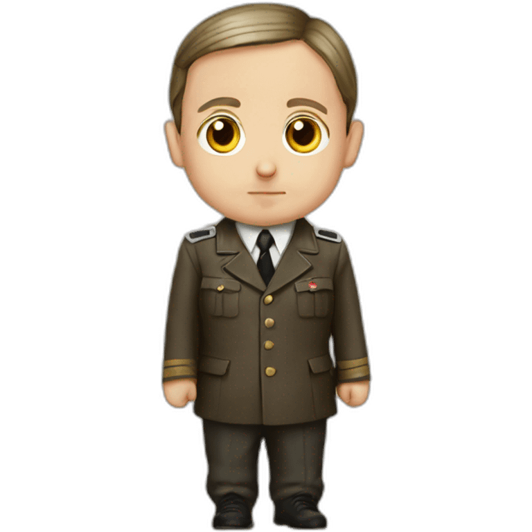 Hitler avec un dauphin emoji