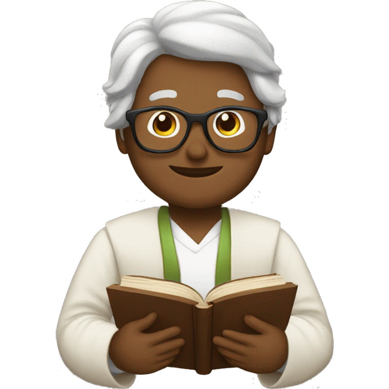 sage with books emoji