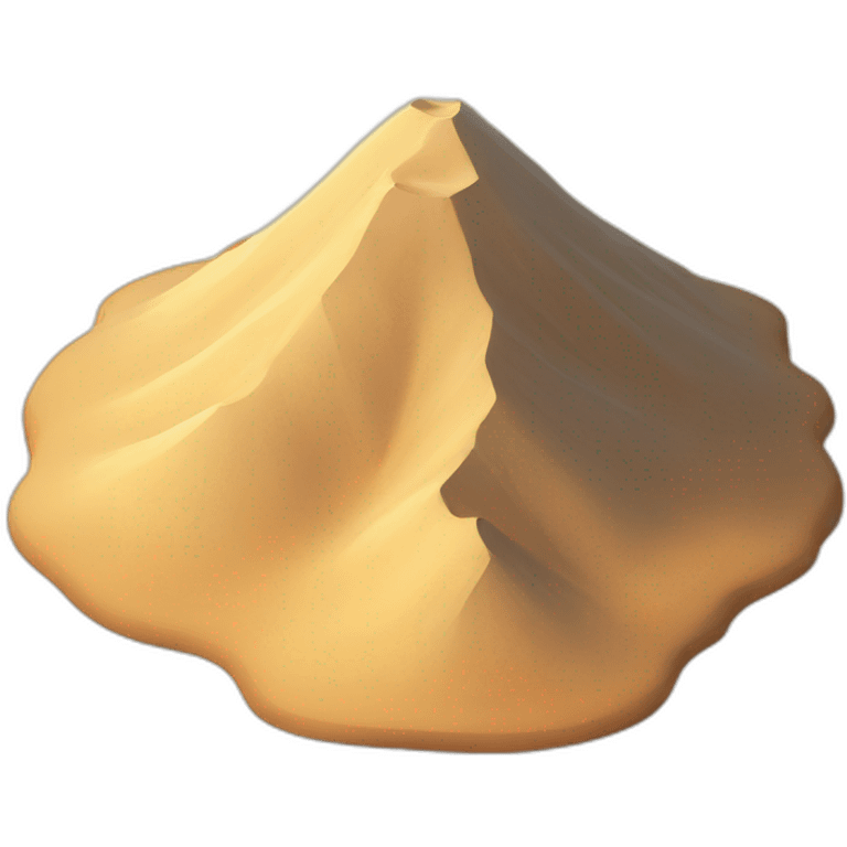 Dune mountain emoji