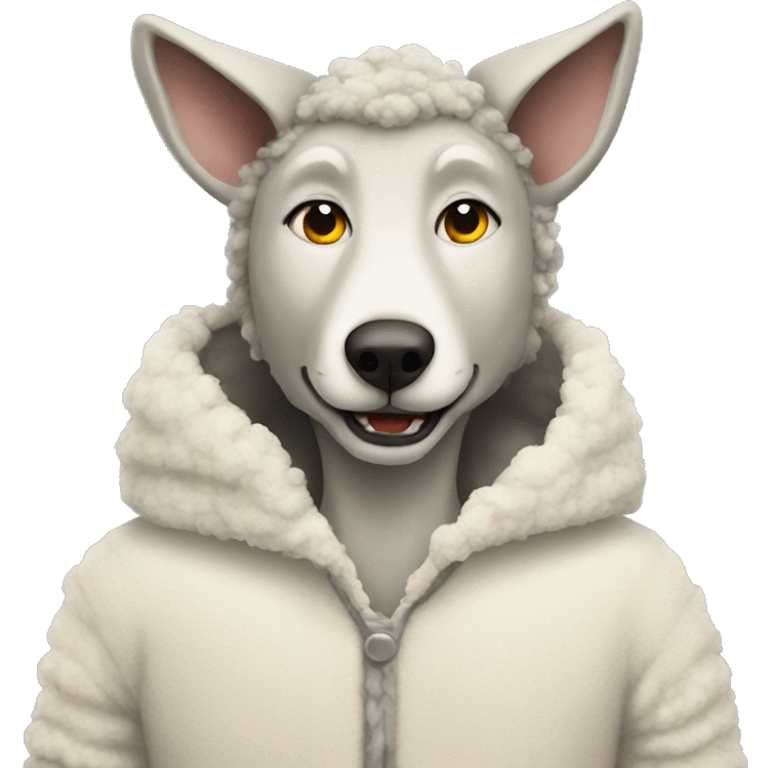 wolf in sheep costume emoji