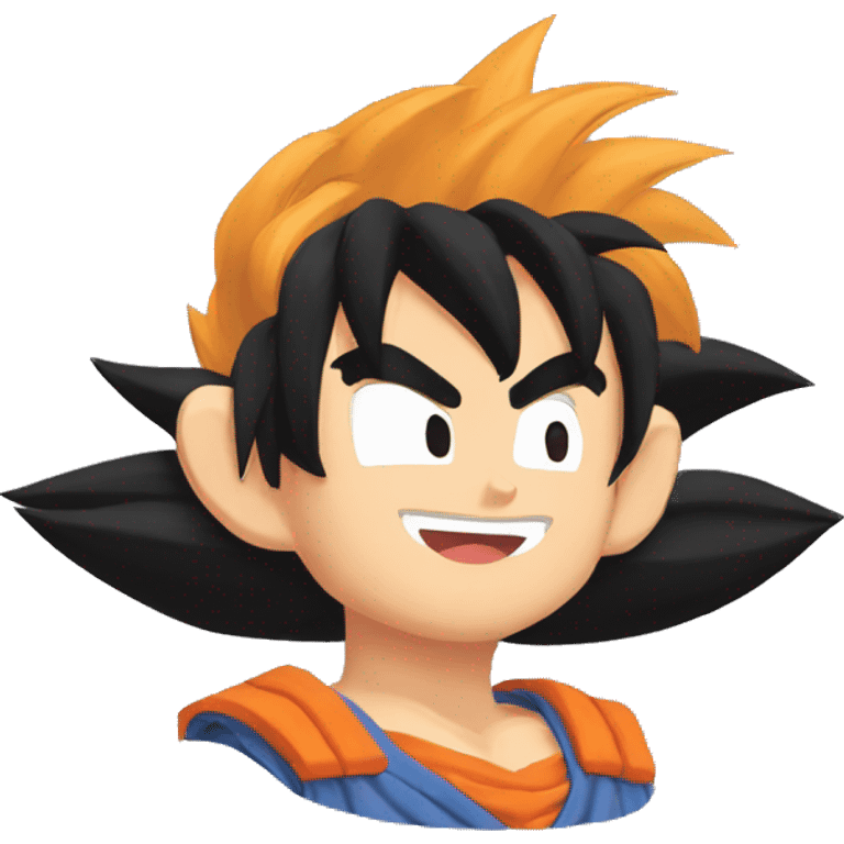 Son goku amoureux emoji