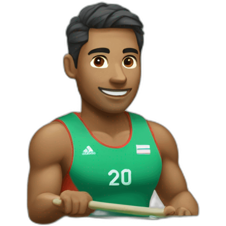 olympic champion in canoe sprint emoji