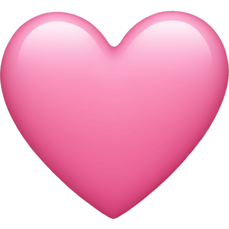 Pink heart emoji