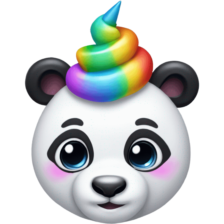 Unicorn panda emoji