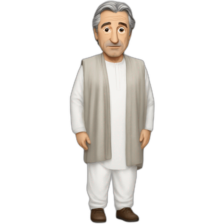 Robert De Niro arabic clothes emoji