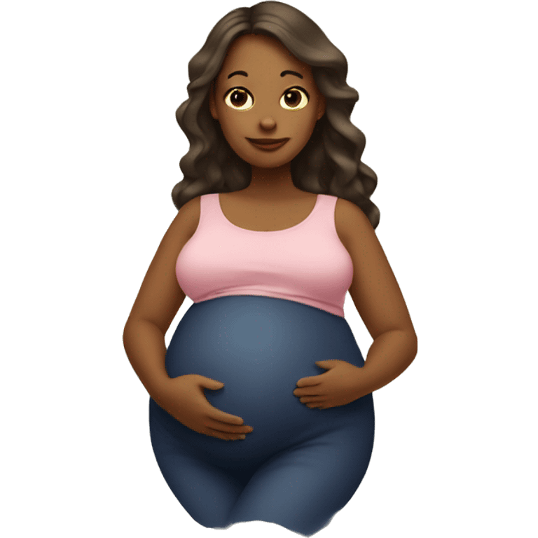 pregnant emoji