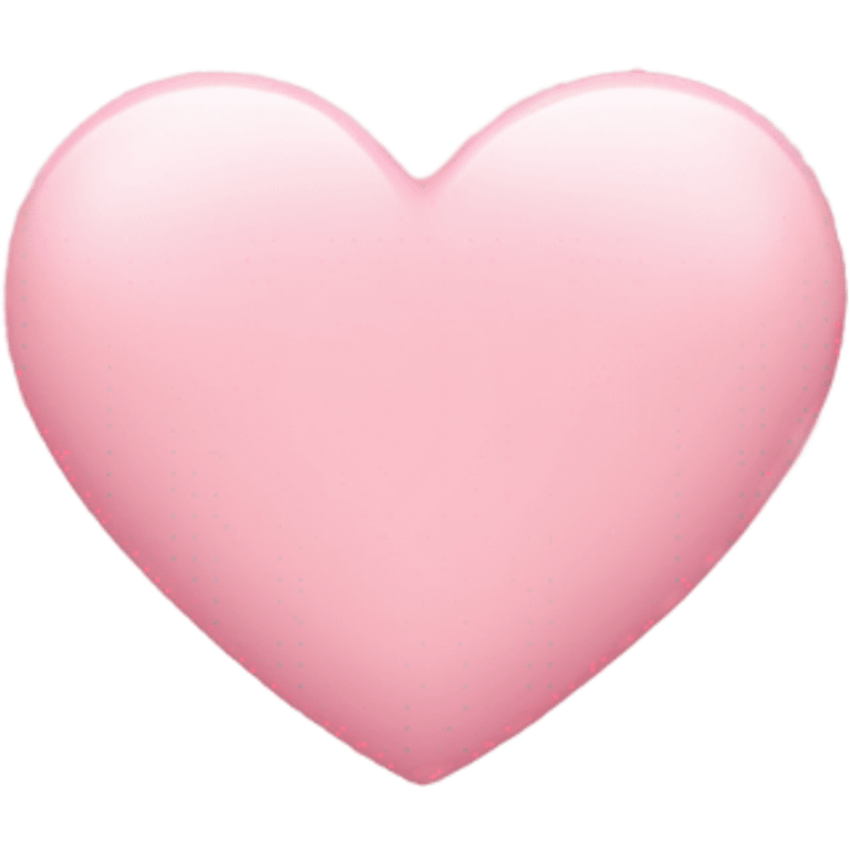 Baby pink heart  emoji