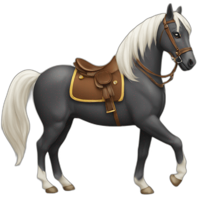 Cheval homme emoji