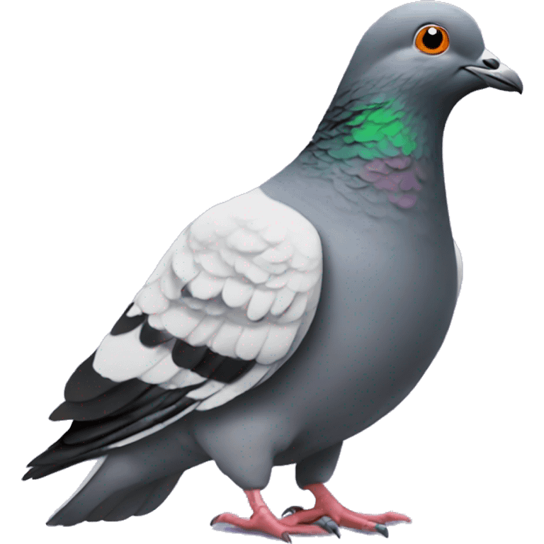 Pigeon DJ emoji