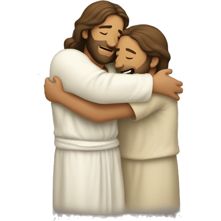 Jesus hug emoji