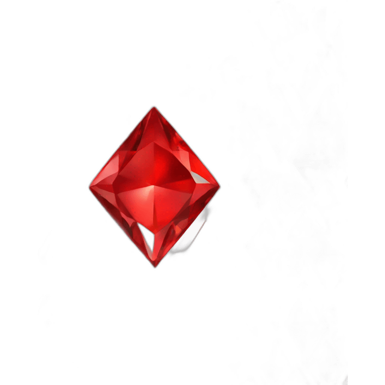 red diamond emoji