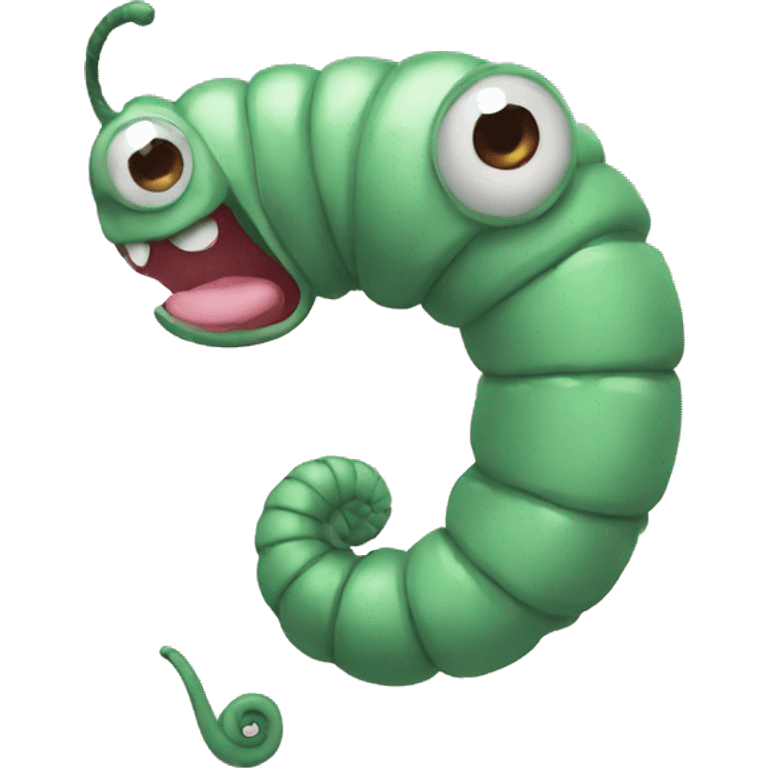 worm emoji