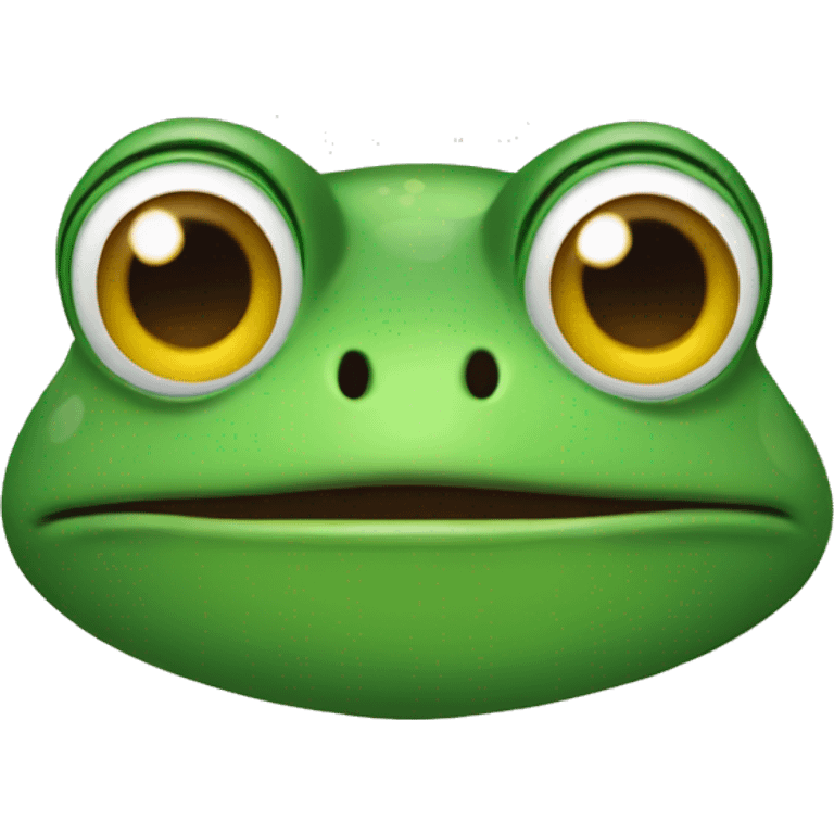 Frog on a trip to Ohio emoji