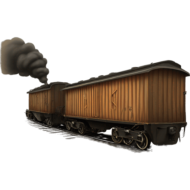 19th century freight train emoji