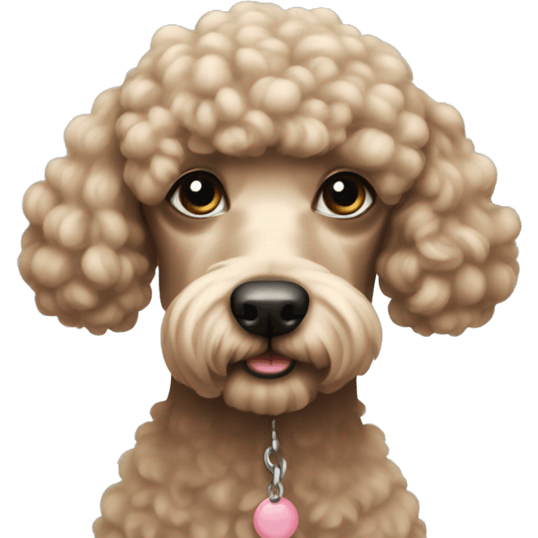 Shaved poodle  emoji