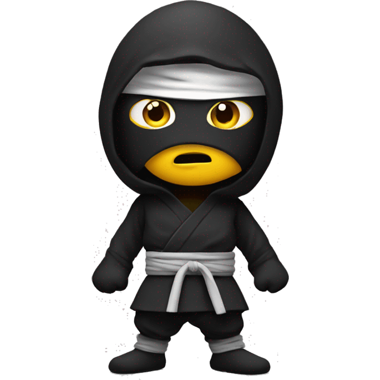 Ninja shrugging emoji