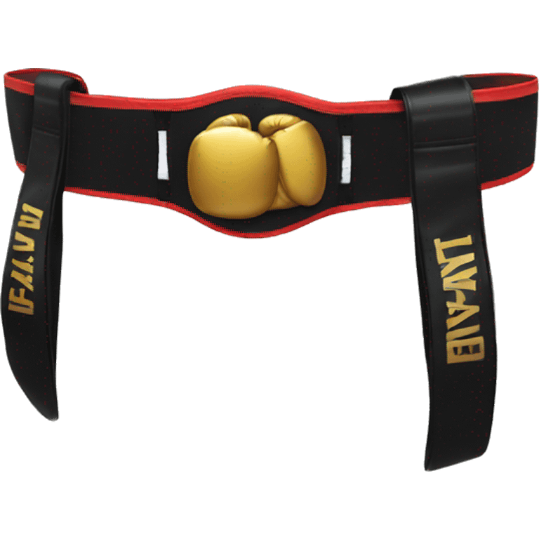 boxing belt emoji