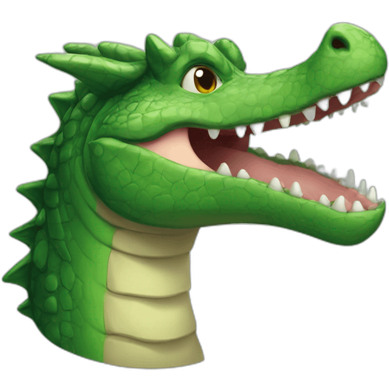 Crocodile Dragon emoji