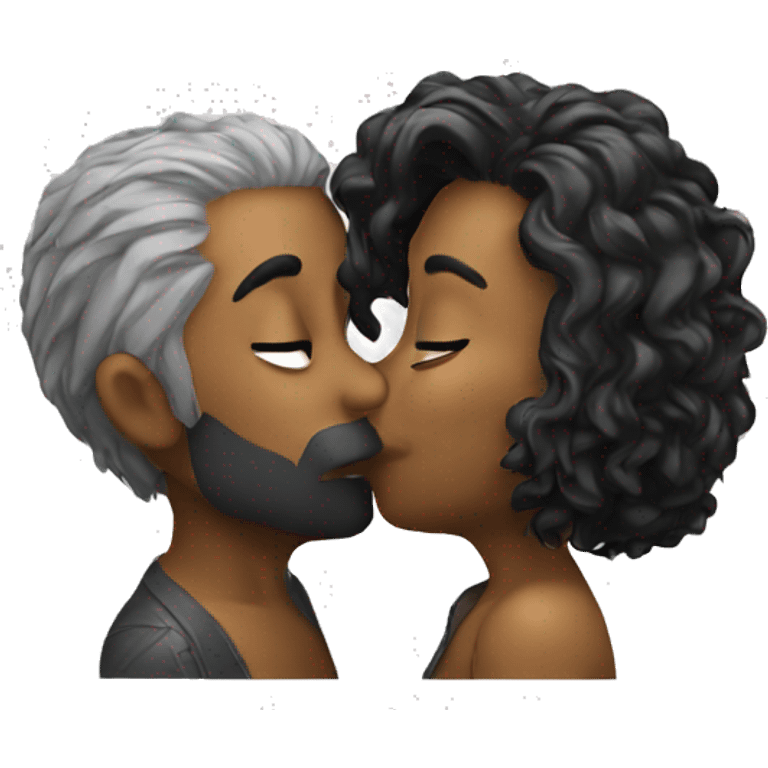 kiss-kiss emoji