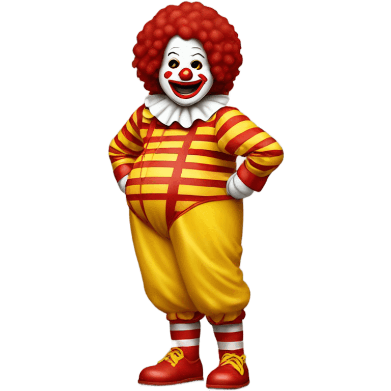 Pregnant ronald mcdonald emoji