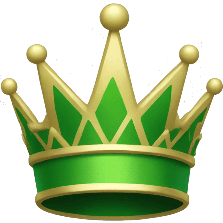 green crown emoji