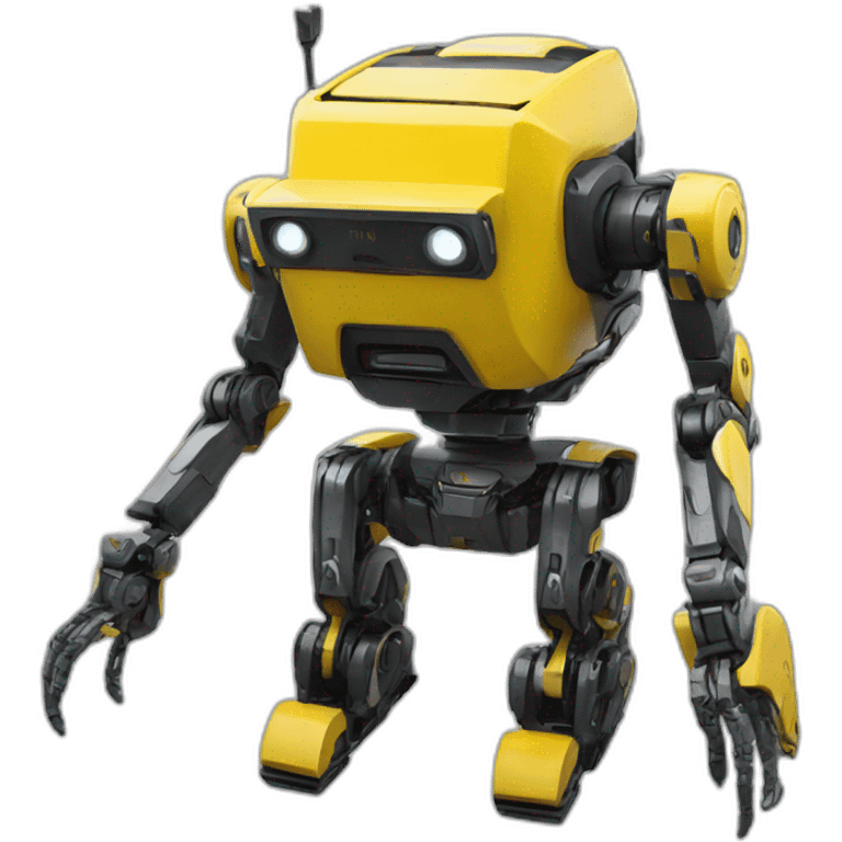 robot boston dynamics yellow emoji