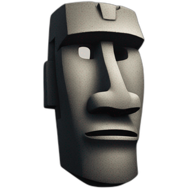 Moai emoji