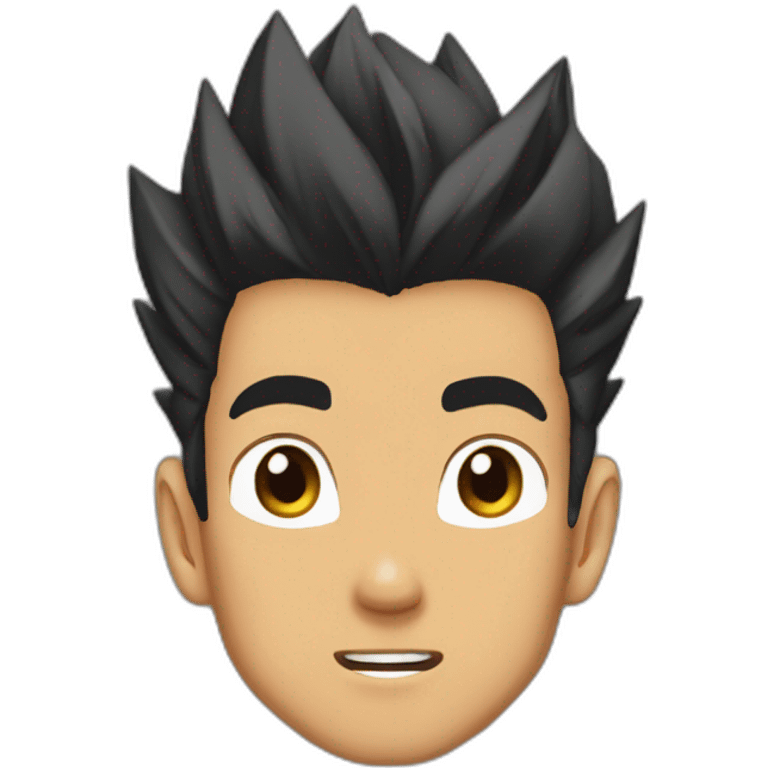 Brown skin Teen gohan super sayain 2 emoji