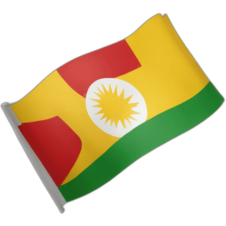 Kurdistan flag emoji