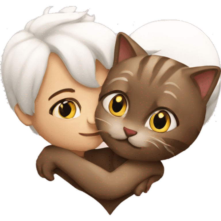 Lovers that are cats emoji