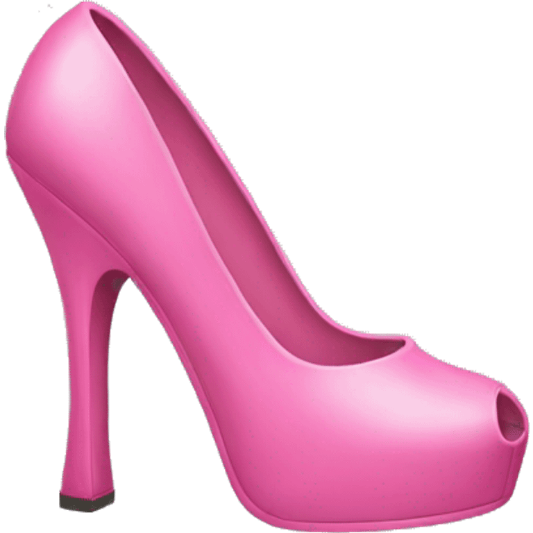 Pink heels emoji