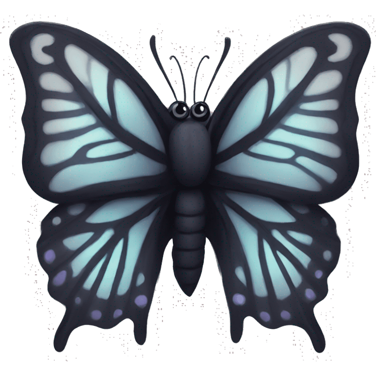 Goth butterfly  emoji