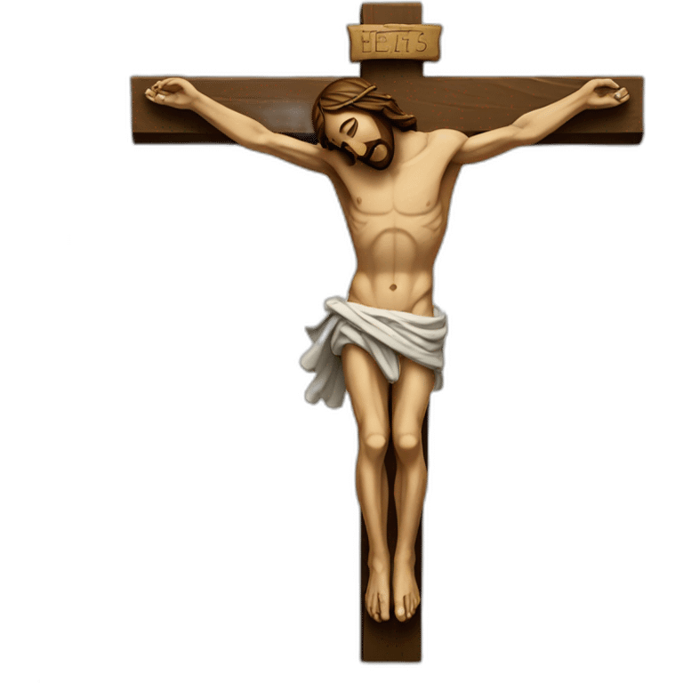 Crucified Jesus emoji