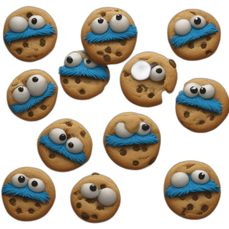 cookie monster emoji