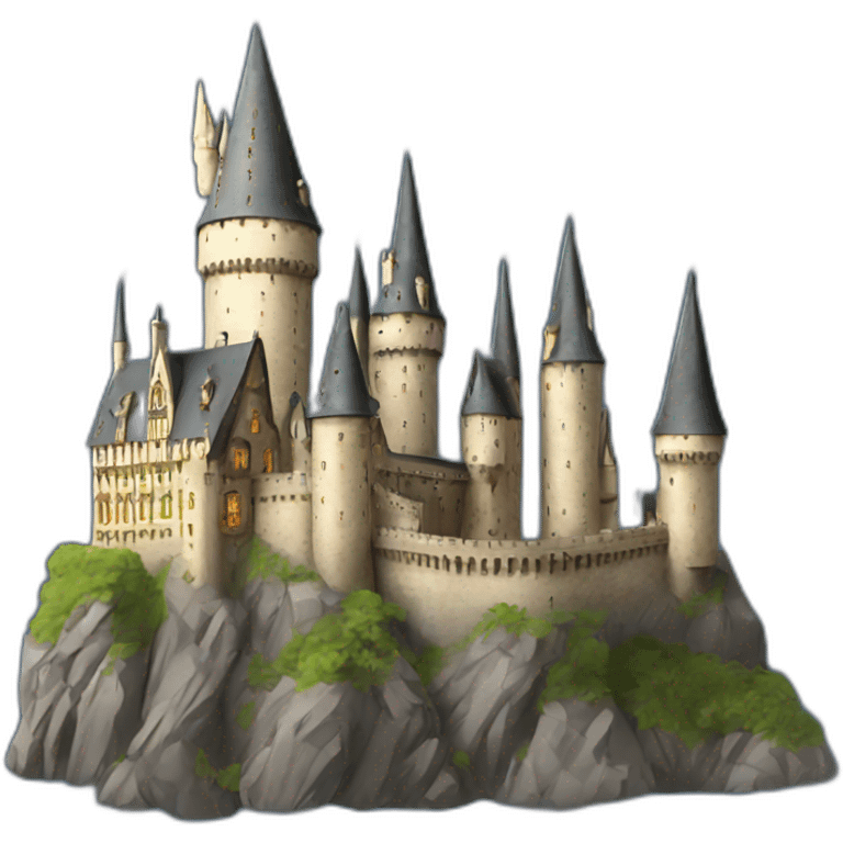 Harry Potter castle emoji