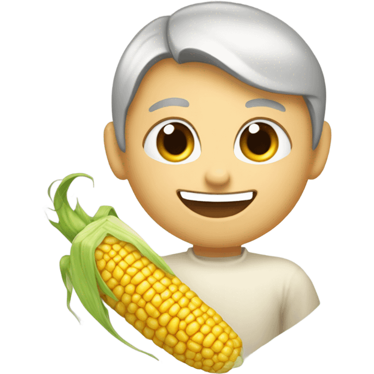 Soft corn emoji