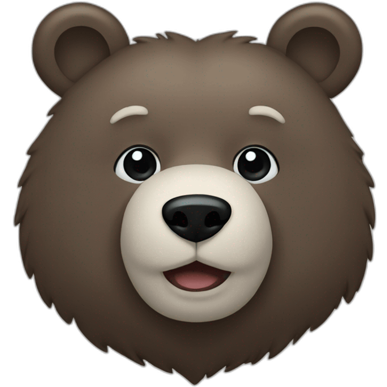 a bear emoji