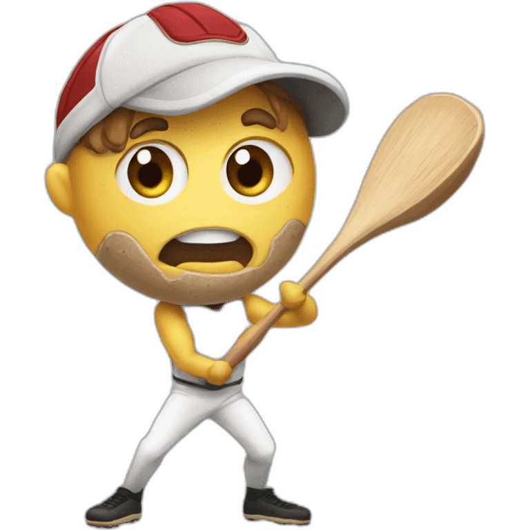 Hurler qui mange  emoji