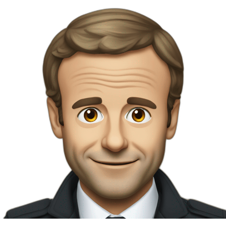 Emmanuel Macron emoji