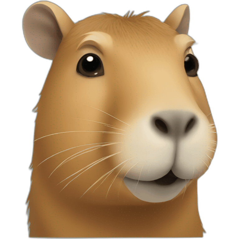 Capybara emoji