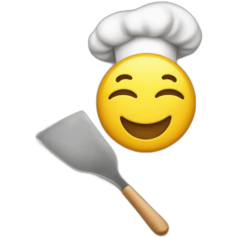 chef spatula reading emoji