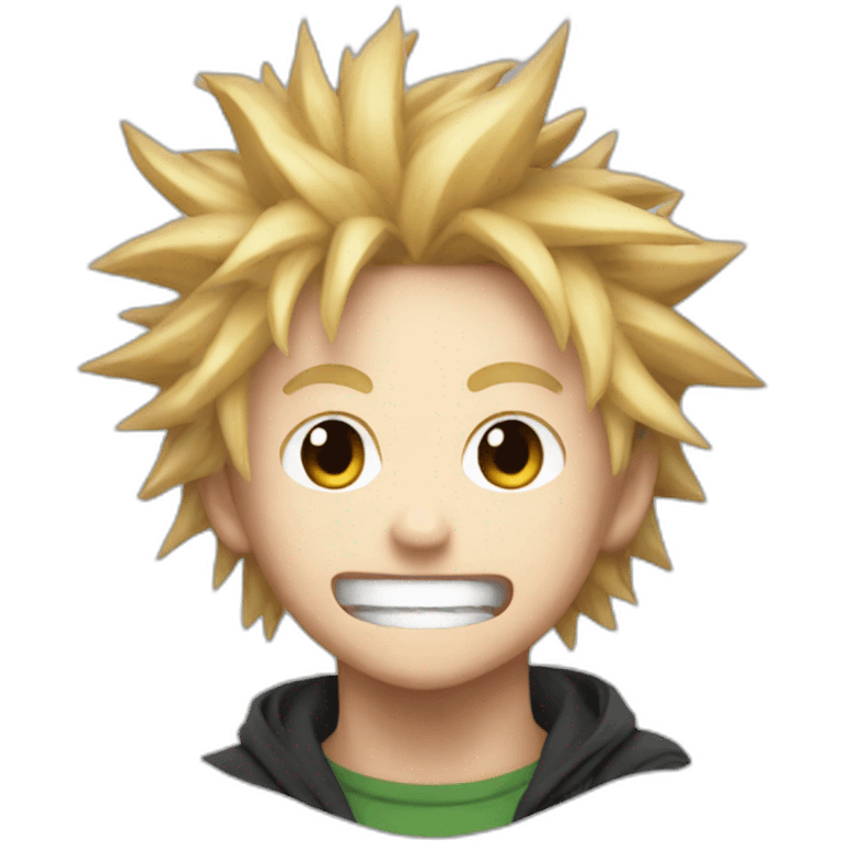 Bakugo explode emoji